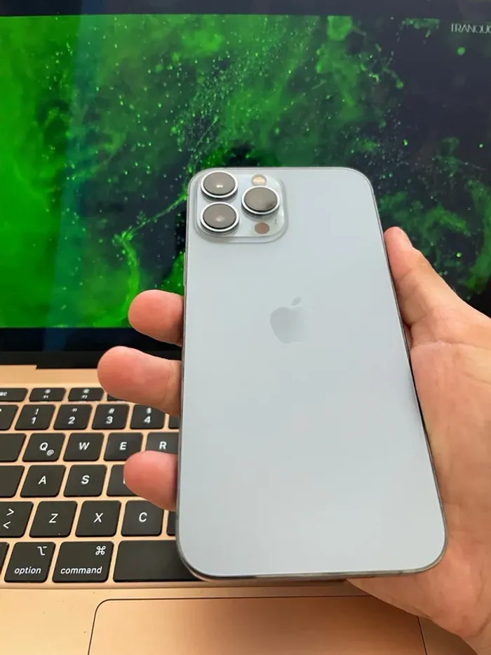 iPhone 13 Pro Max · 128 Go · Bleu - photo numéro 5