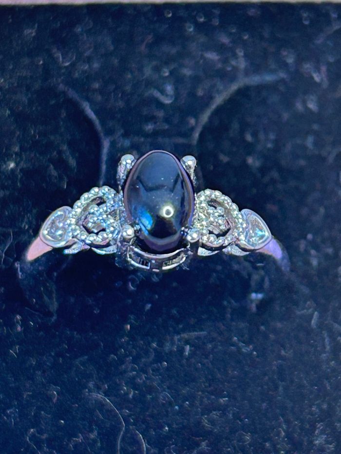 Bague réglable en laiton et en onyx noir – Force & Protection - photo numéro 9