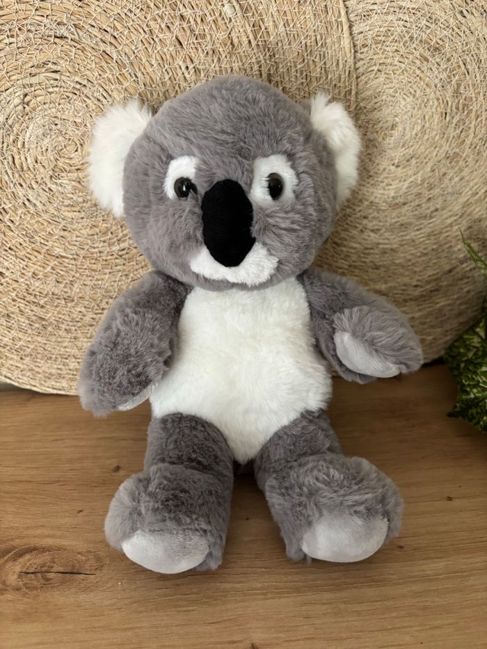 Neuf doudou koala gris blanc noir gipsy toys - photo numéro 3