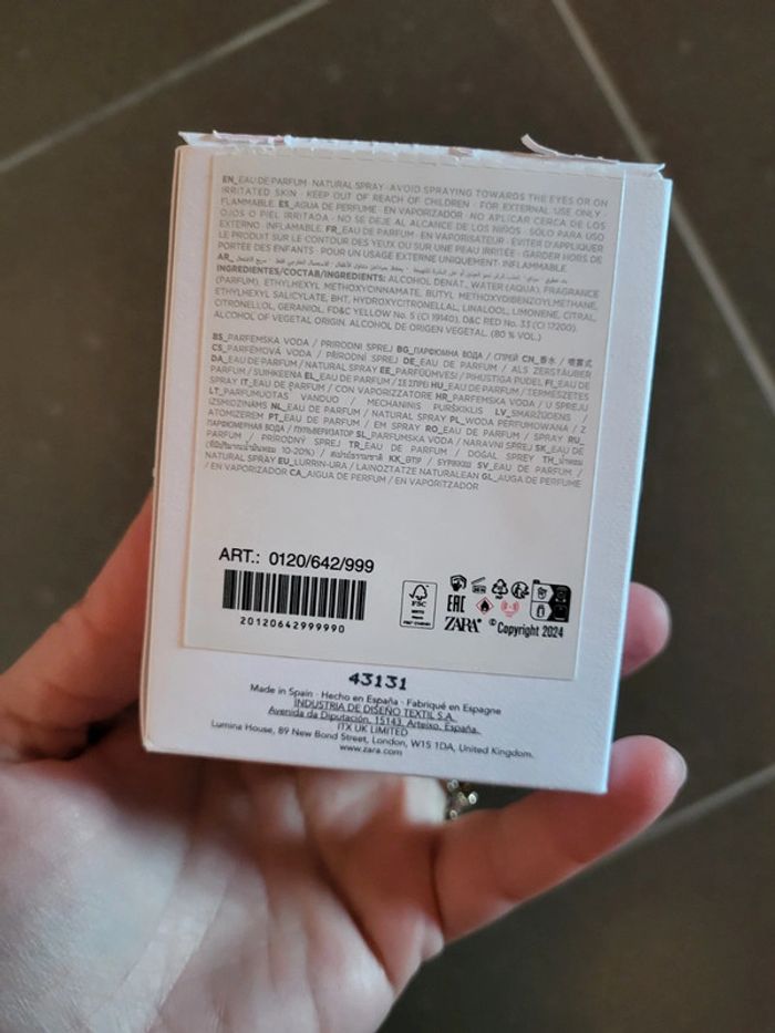 Parfum Zara - photo numéro 2
