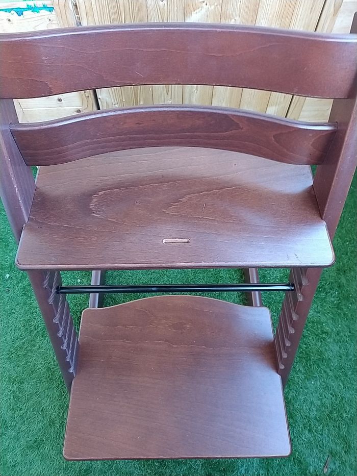 Chaise Stokke Tripp Trapp V2 bois foncé - photo numéro 5