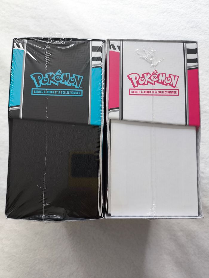 Lot 2x Coffrets Dresseur d'Élite Pokémon EV10.5 – Foudre Noire & Flamme Blanche - photo numéro 6
