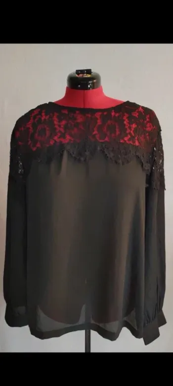 Blouse dentelle