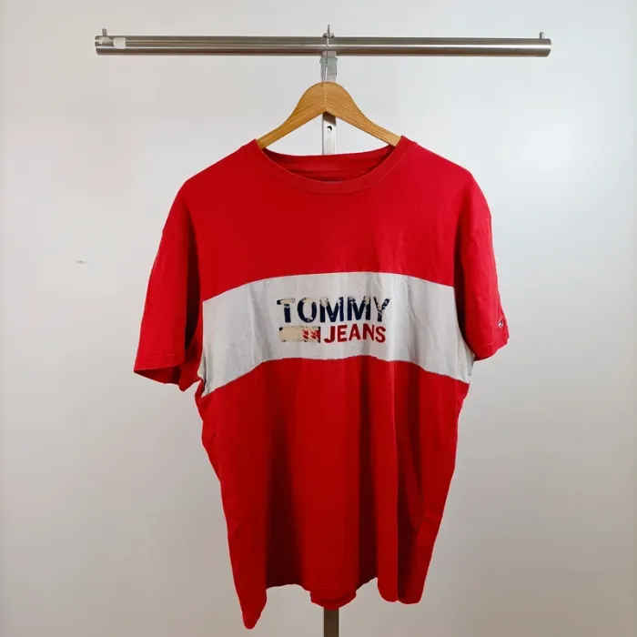 Lot 5 t-shirts femme taille L Revente (Tommy, Esprit, Lucky) manches courtes et longues LOT004 - photo numéro 8
