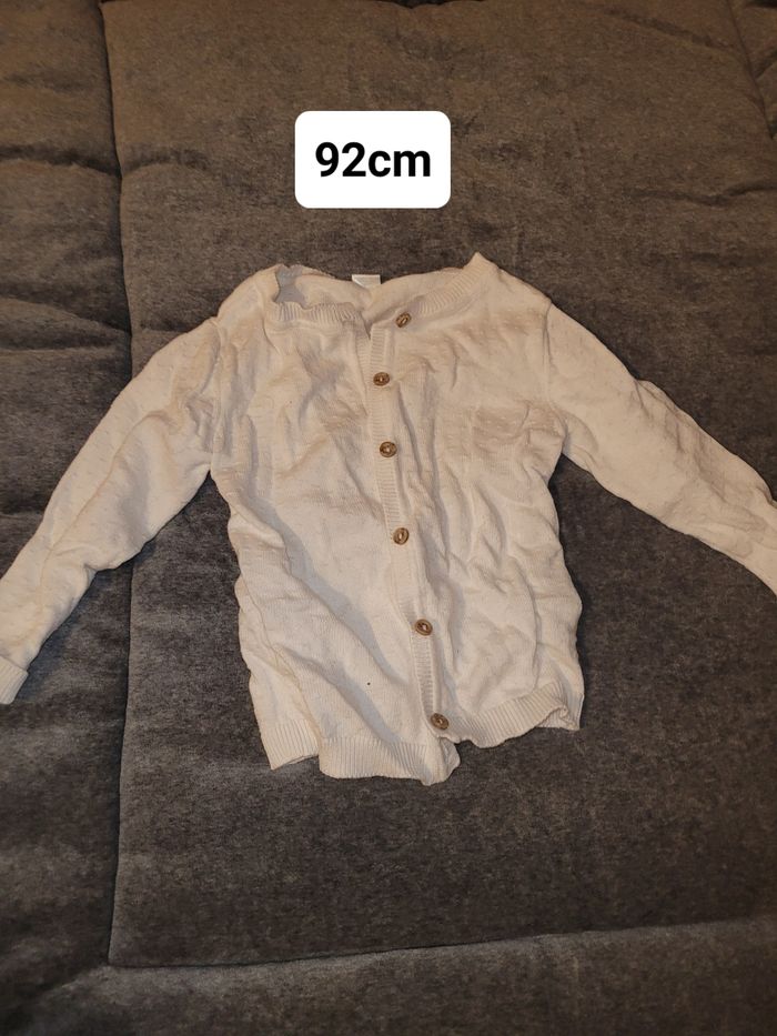 Gilet fille 92cm
