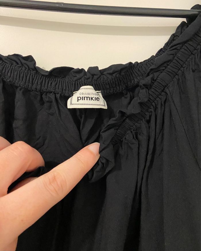 Haut noir bouffant - photo numéro 4