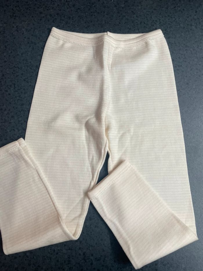 Legging Petit Bateau en laine et coton 4 ans