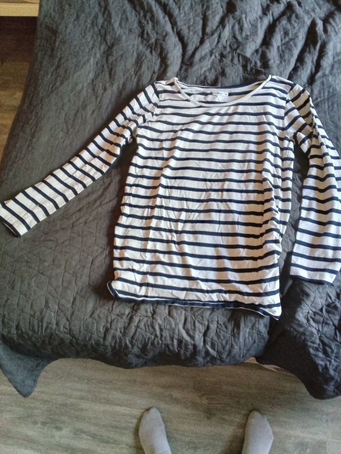Tee-shirt manches longues grossesse