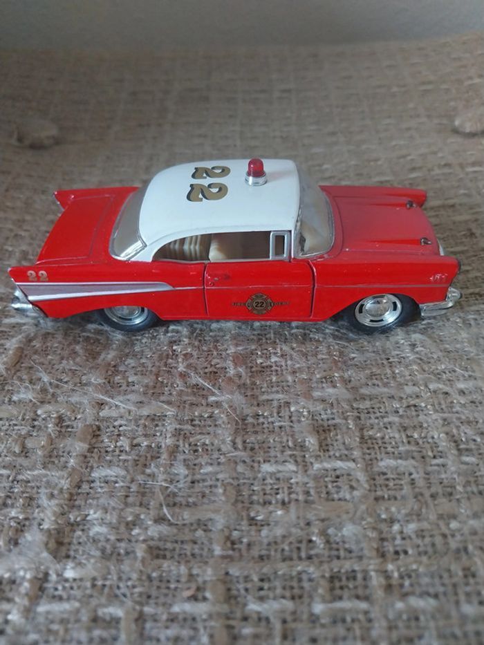 Chevrolet Bel Air Fire Chief 1957 Vintage 1/40 - photo numéro 1