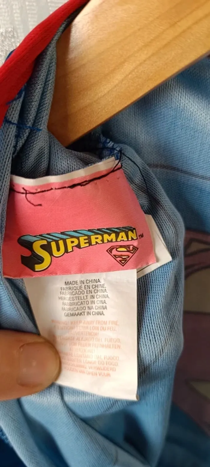 495- costume superman, Taille L - photo numéro 7