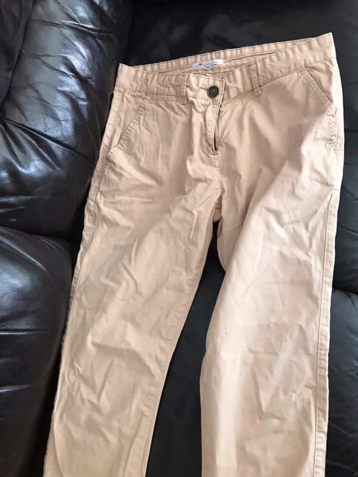 Ponta l’on  beige femme taille 38 marque U collection très bon état .