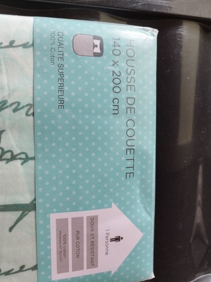 Housse de couette 1 personne - photo numéro 2
