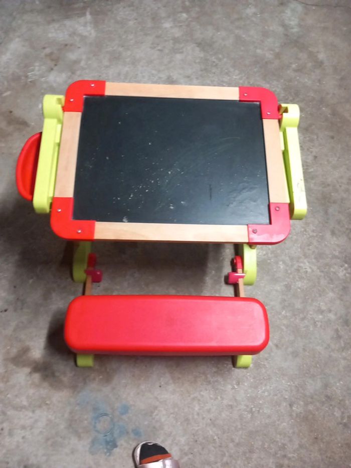 🎅😷tableau siège à 2 faces Smoby - photo numéro 2