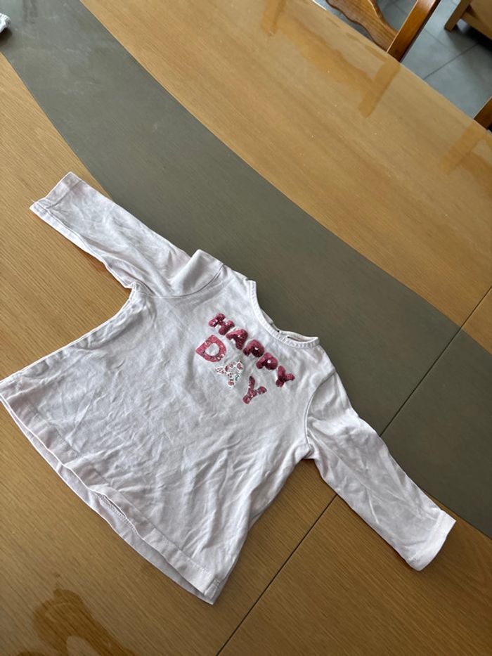 T-shirt manches longues 12 mois