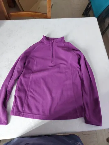 Pull polaire fille