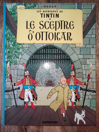 Le Sceptre d'Ottokar Tintin 1975