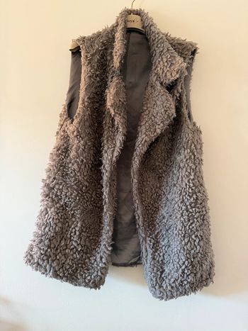 Veste sans manche grise