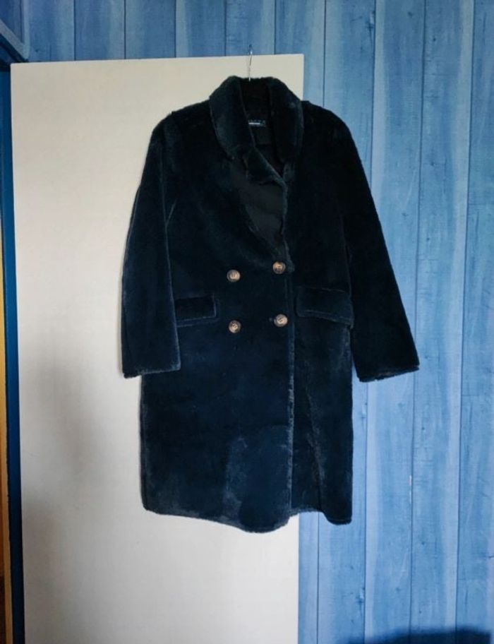 Manteau d'hiver femme en fausse fourrure