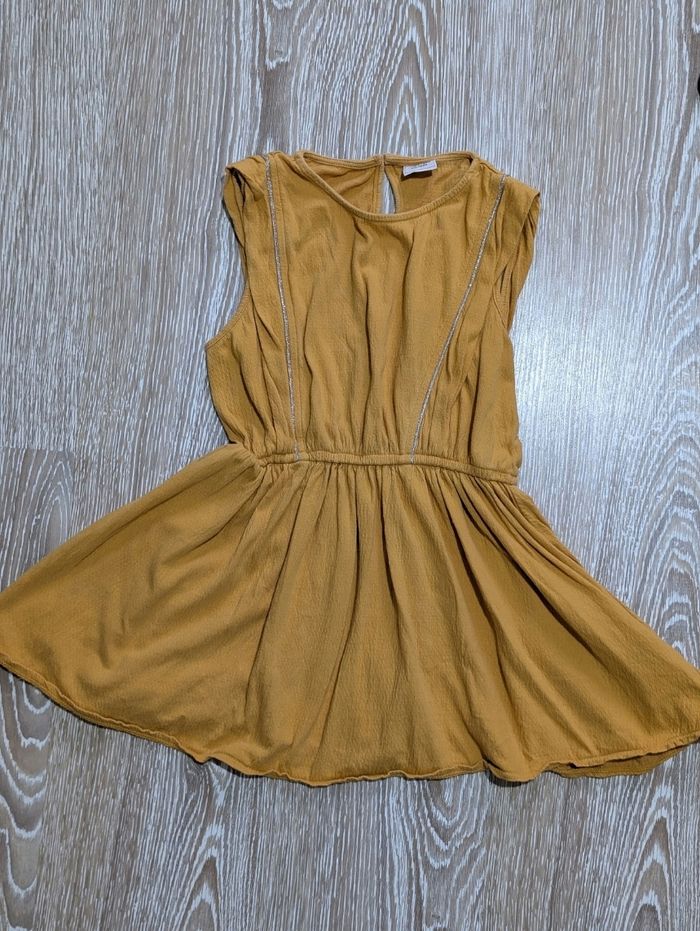 Robe moutarde tape à l'oeil 6 ans