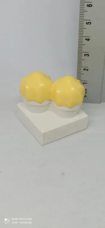 Brique avec glaces cupcakes jaunes lego duplo