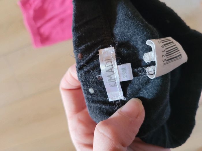 Lot de 2 leggings 2 ans tbe - photo numéro 3