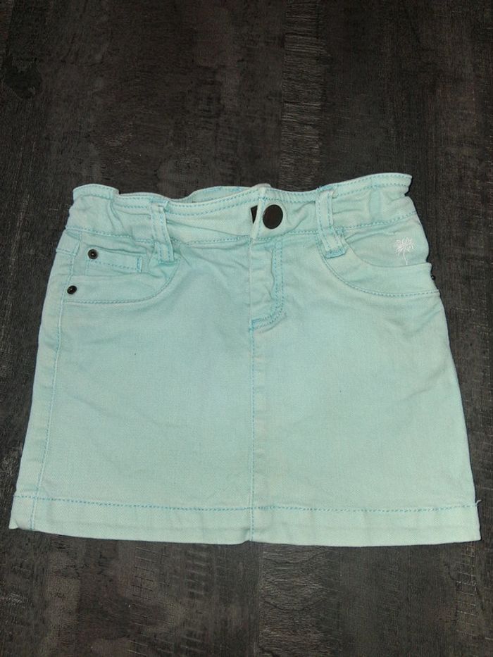 Jupe bleu turquoise Tape A L’Œil