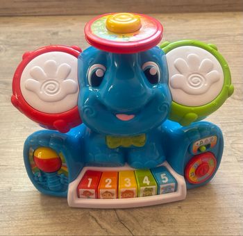 Éléphant batterie - piano