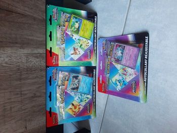 Pokemon Lot De 3 Tripack EV8.5 Evolutions Prismatiques écarlate et violet neuf scellé fr