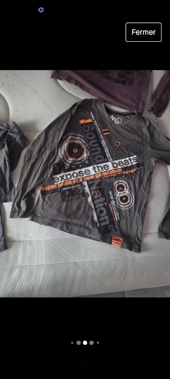 Lot t shirt manche longue - photo numéro 6