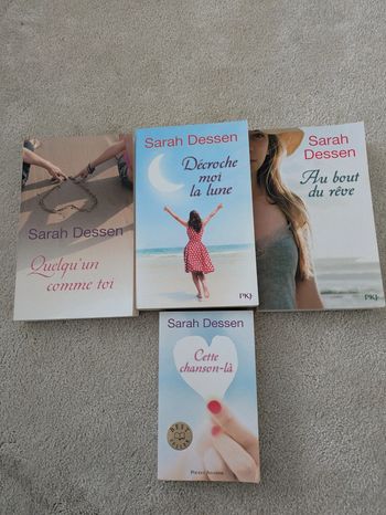 Lot de livres Sarah Dessen