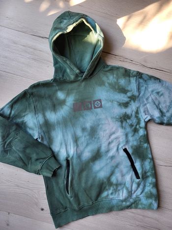 Sweat à capuches tie and die zara 14 ans