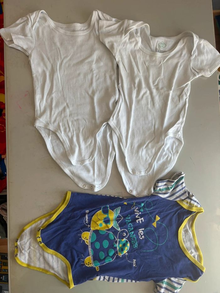 Lot de 9 bodys 36 mois 3 ans - photo numéro 2