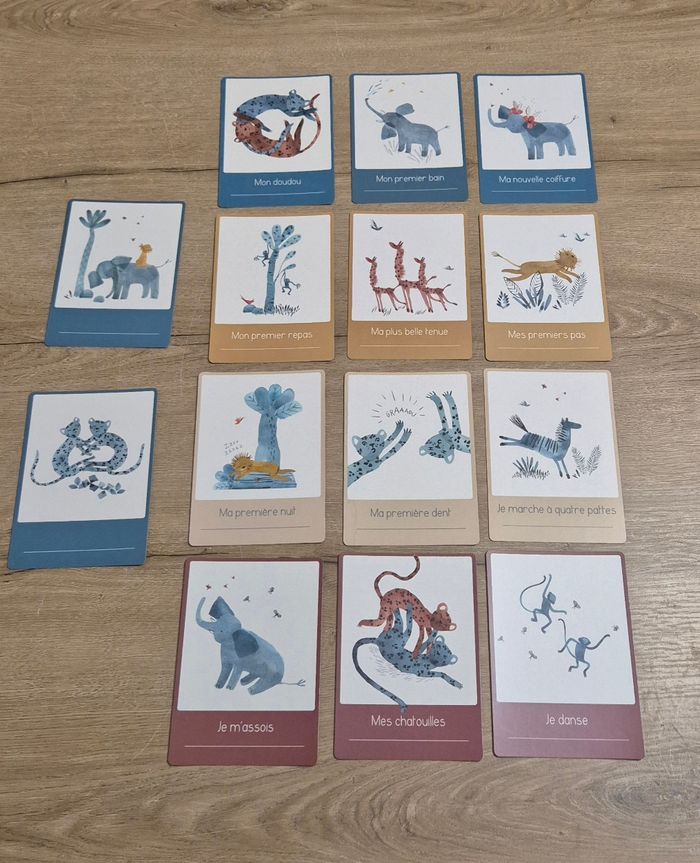 Cartes mes 12 premiers mois Moulin Roty - photo numéro 8