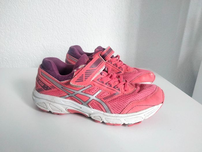 Baskets rose - Asics - 33,5 - photo numéro 3