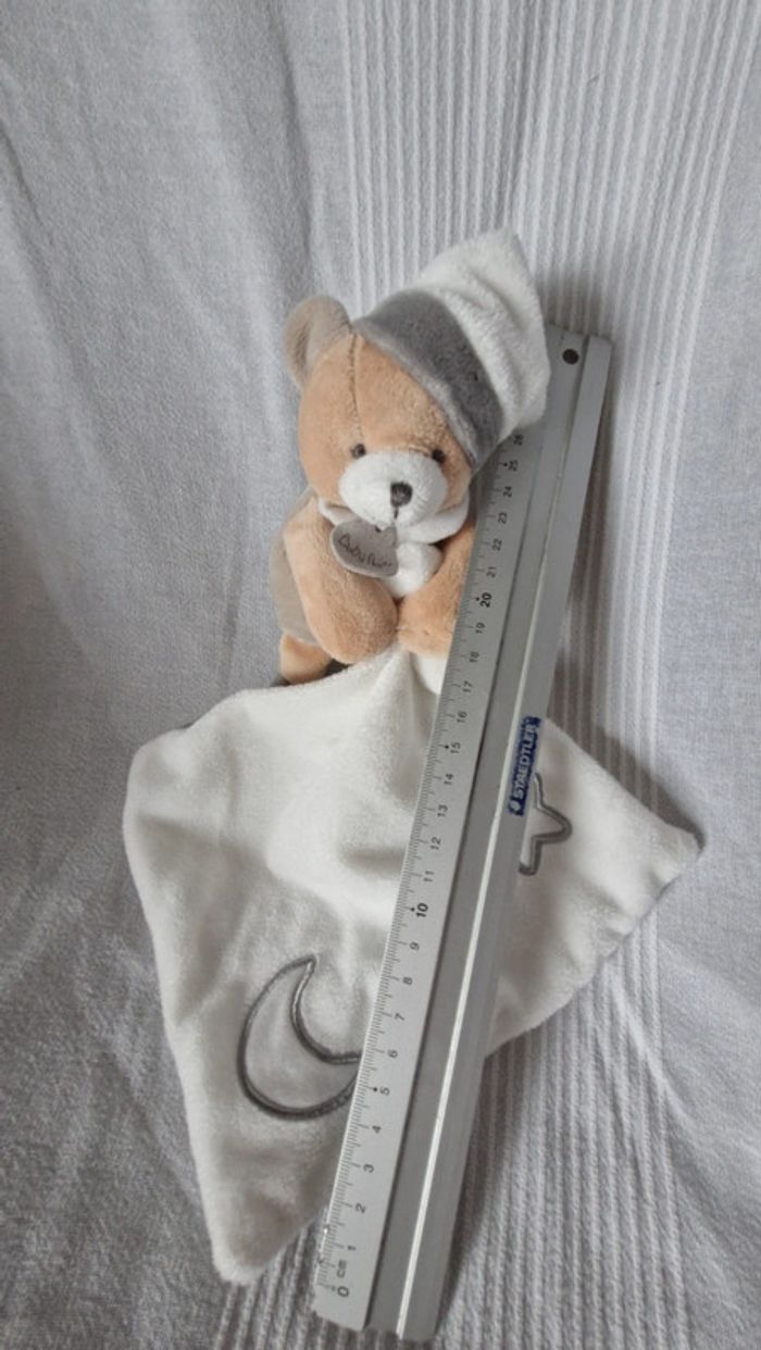 Doudou mouchoir ourson pantin Babynat - photo numéro 5