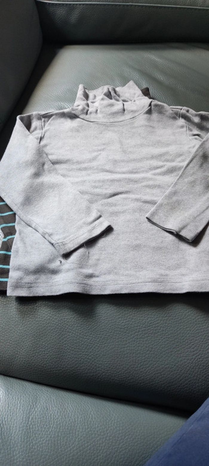 Lot 3 10 tee shirt 2 ans garçon - photo numéro 3