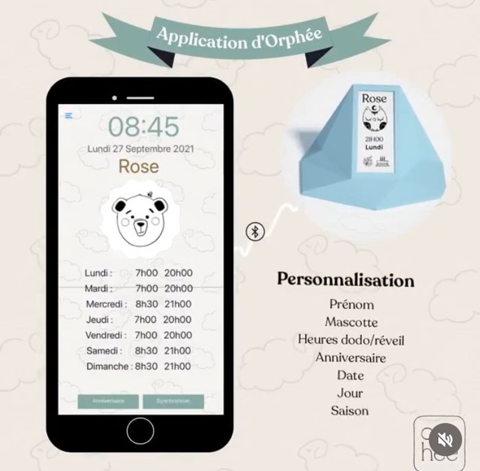 Réveil pédagogique Orphée - photo numéro 3