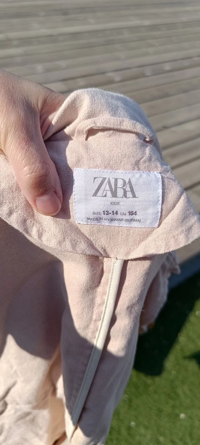 Veste rose pâle Zara taille 13/14 ans - photo numéro 8