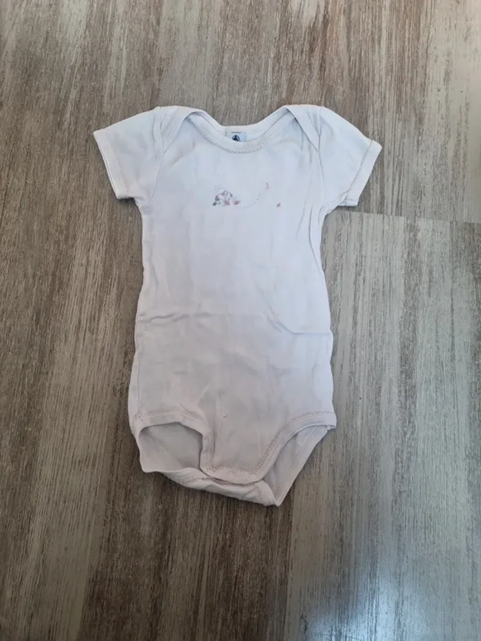 Lot de 3 bodys petit bateau manches courtes - photo numéro 4