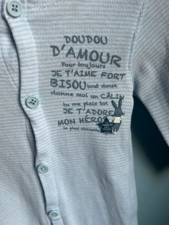Pyjama une pièce /combinaison coton ,6 mois - photo numéro 2