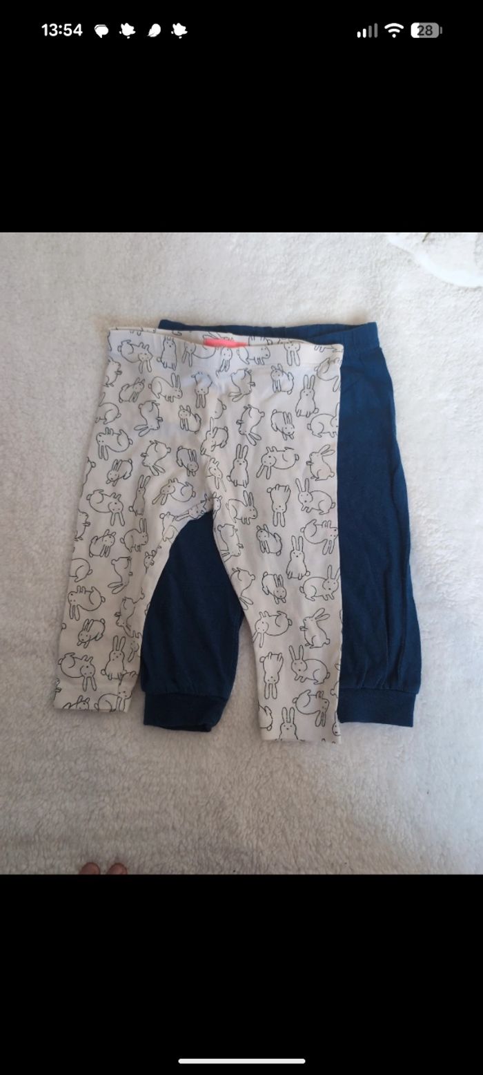 Lot de 2 legging Miffy