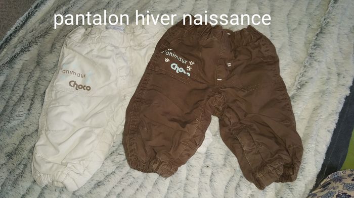 Salopette+2 pantalon hiver naissance - photo numéro 2