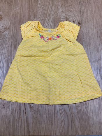 Robe jaune