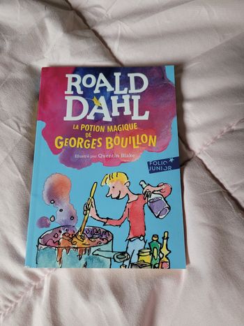 livre Roald DHAL la potion magique de George bouillon (4e)