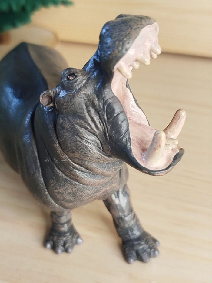 PAPO Hippopotame Figurine Animal de la savane - photo numéro 3