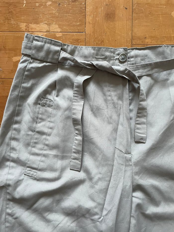 Pantalon droit gris - photo numéro 4