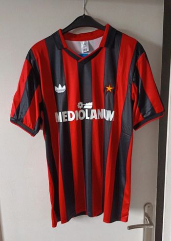 Maillot vintage Milan AC saison 90/91