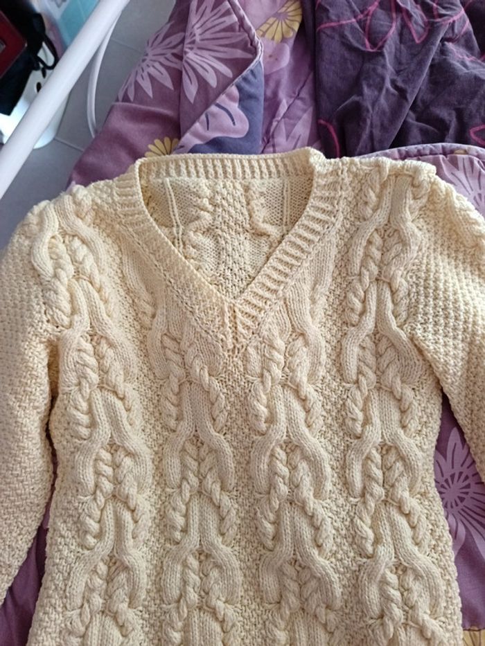 Pull en laine 10 ans - photo numéro 2