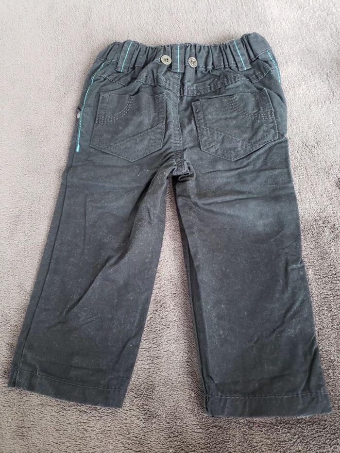 Pantalon bleu très foncé - photo numéro 3