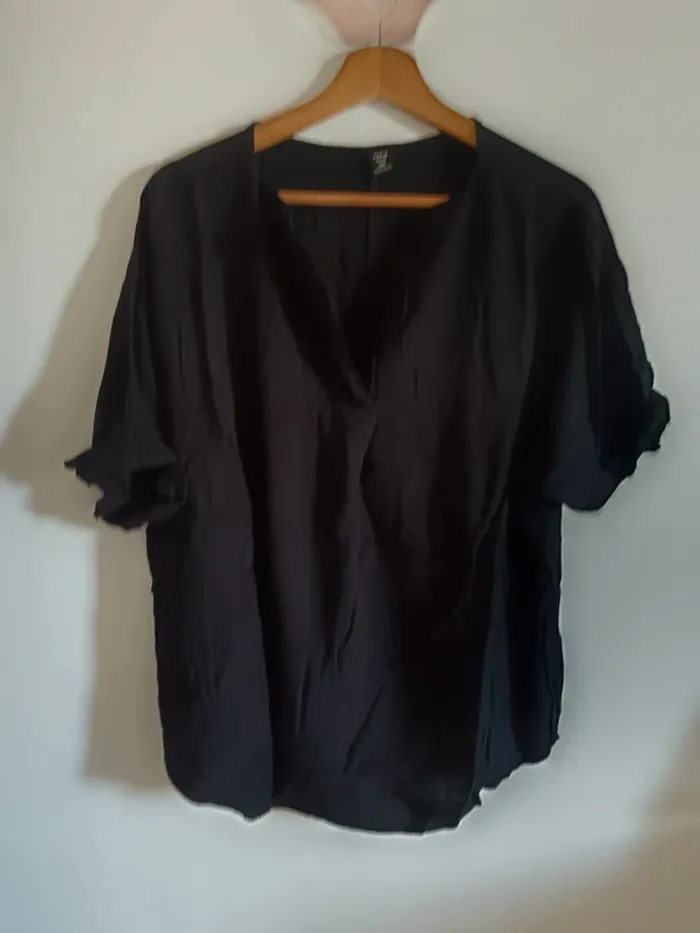 T-shirt noir basic